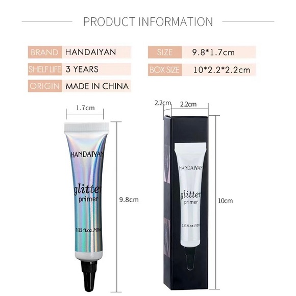 Handaiyan Sequins Multifunctional Eyeshadow Primer (Lips/Eyes/Face) - Picture 4 of 4